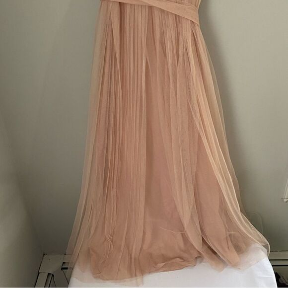 Adrianna Papell Women’s Love Story Infinity Dress Blush Pink size 10 - Picture 4 of 8